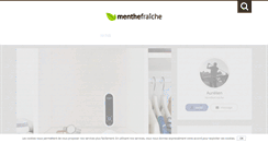 Desktop Screenshot of menthefraiche.com